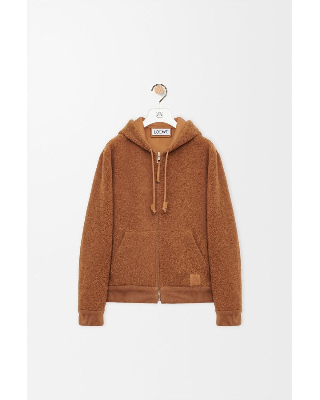 Loewe Natural Hooded Reversible Leather Jacket for men