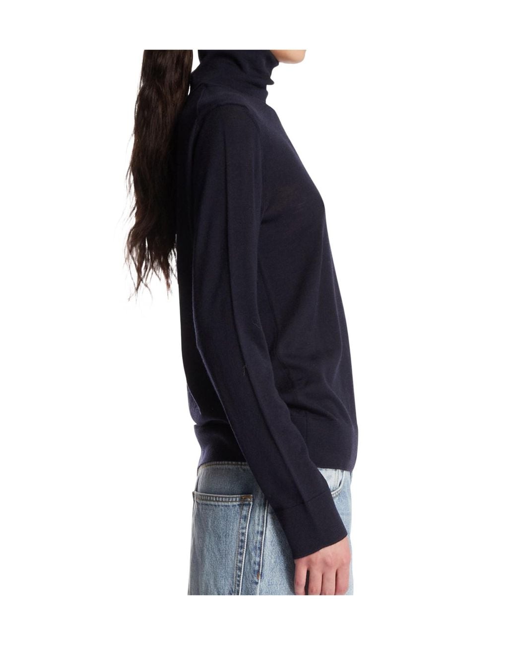 Rohe Blue Turtleneck Sweater
