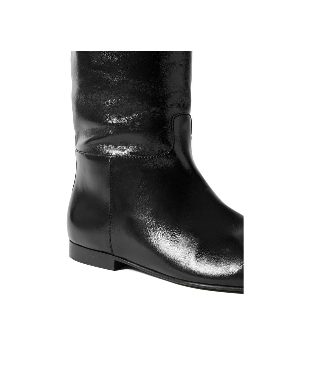 Khaite Black Colt Knee-High Boots