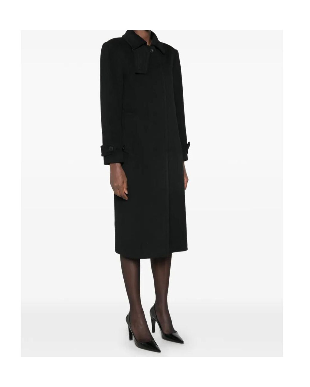 Tagliatore Black Bethany Coat