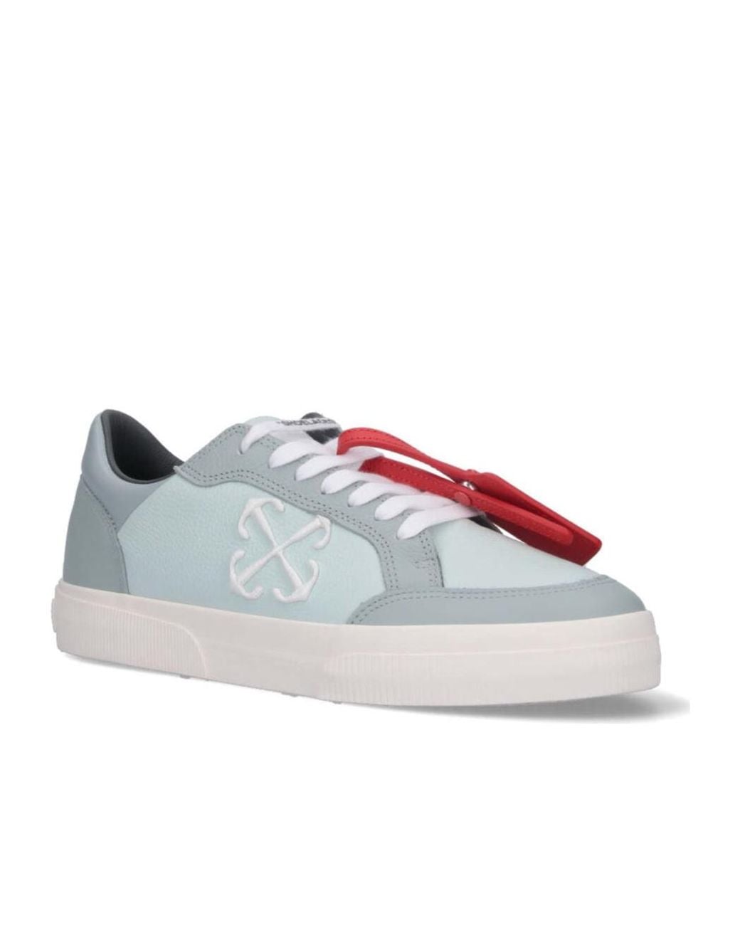 Off-White c/o Virgil Abloh Multicolor New Low Vulcanized Lace-Up Sneakers for men