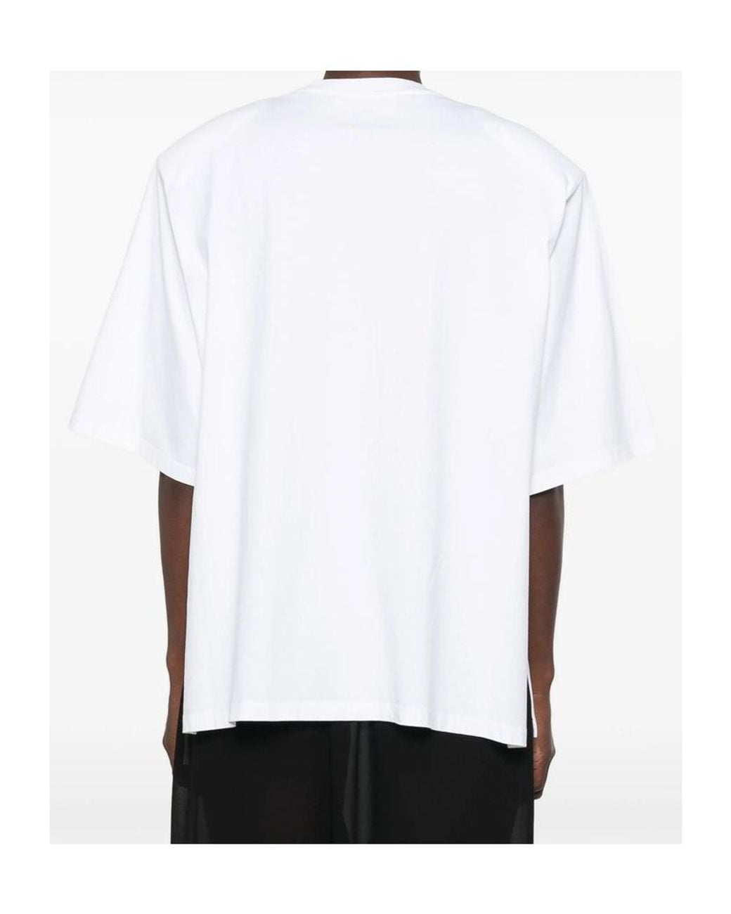 Frankie Shop White Crew-Neck T-Shirt
