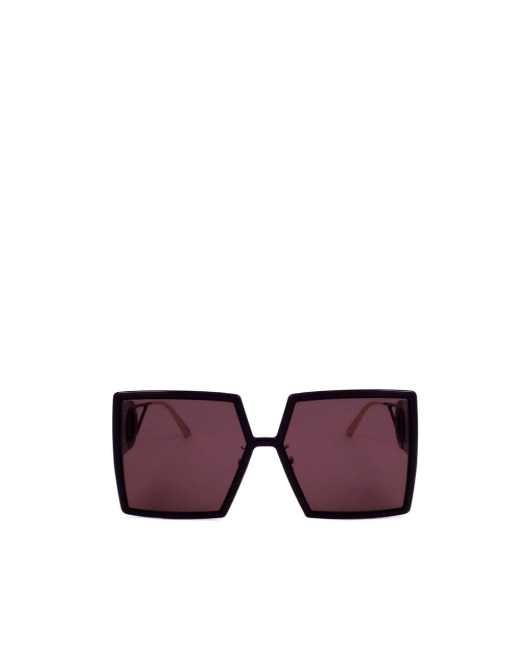 Dior Purple Square Frame Sunglasses