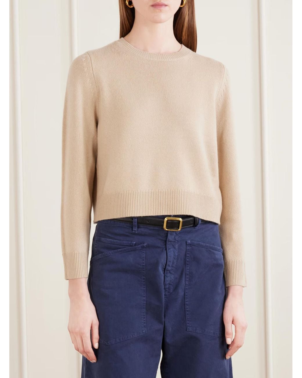 Nili Lotan Natural Venus Cashmere Sweater