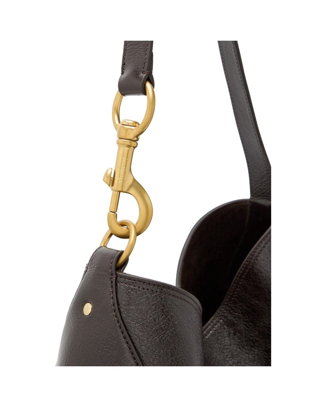 Mulberry Black Glossy Casual Shoulder Bag