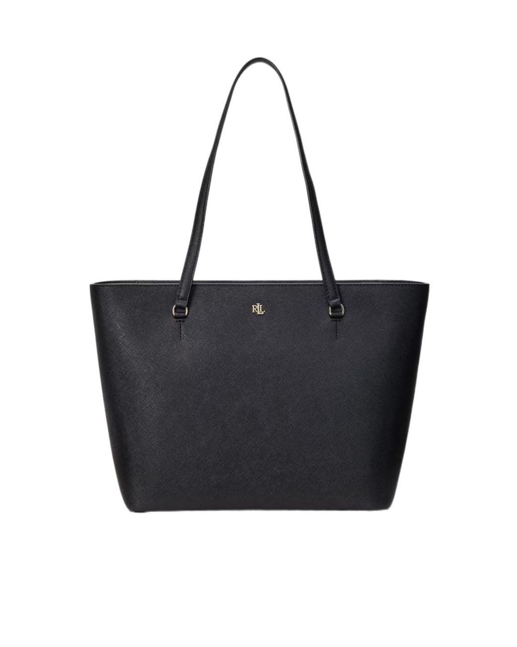 Ralph Lauren Black Medium Karly Tote