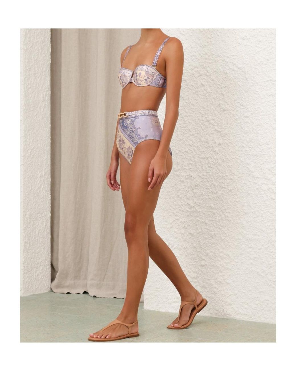 Zimmermann Multicolor Lucky Bikini Bottoms