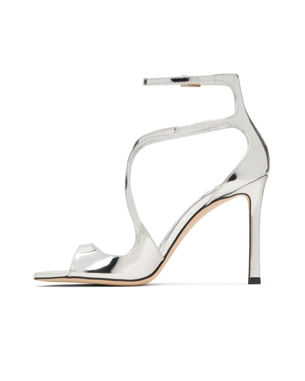 Jimmy Choo White Azia 95 High Heel Sandals
