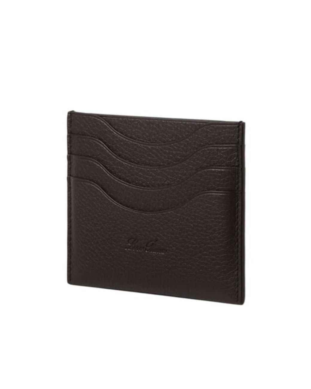 Loro Piana Black Extra Cardholder for men