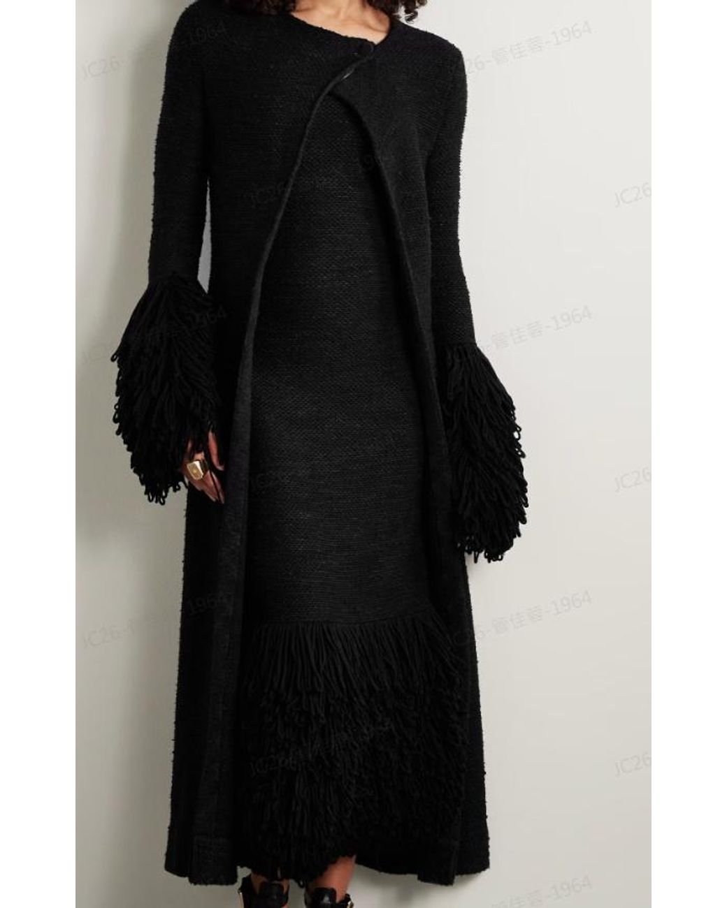 Gabriela Hearst Black Elet Coat
