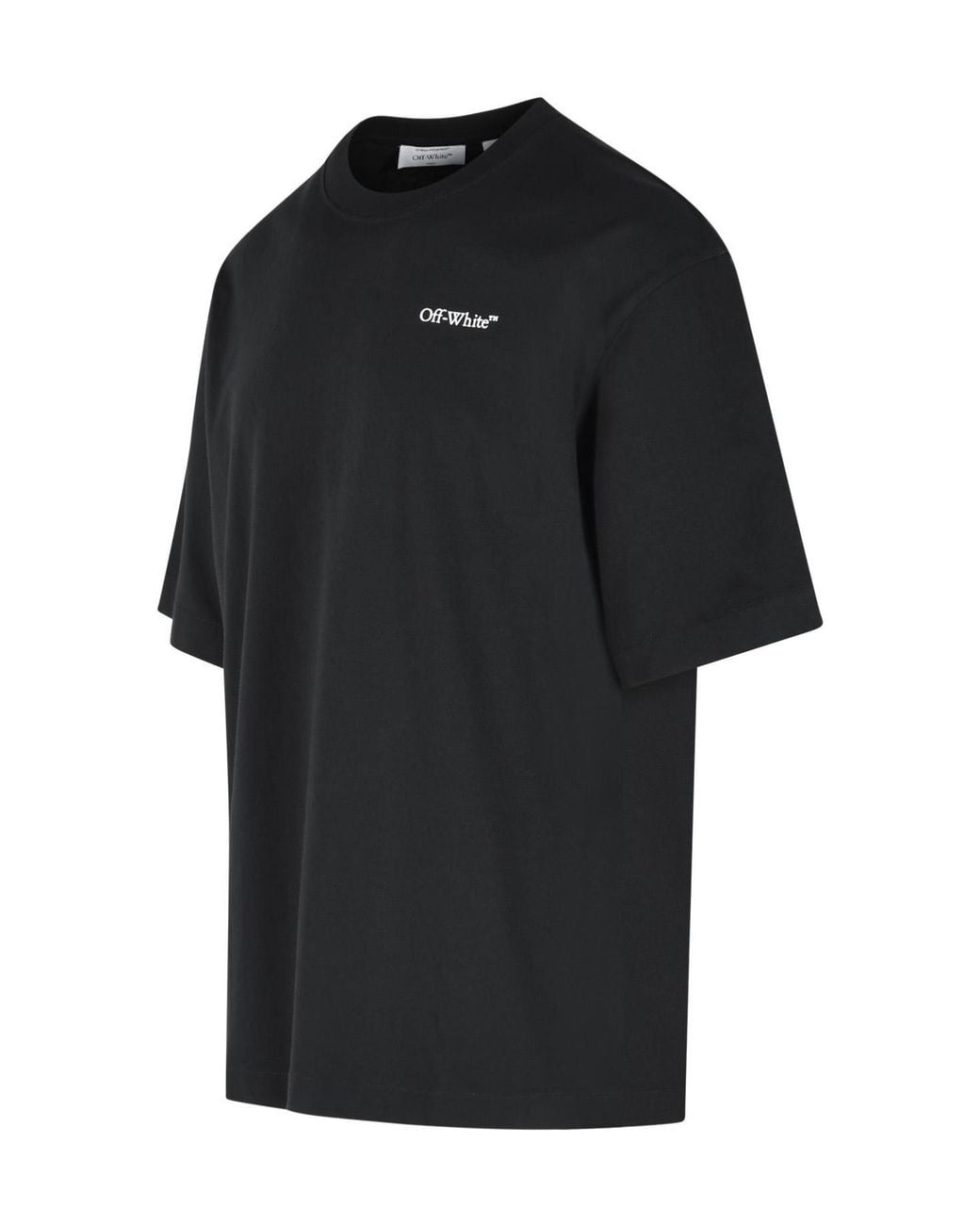 Off-White c/o Virgil Abloh Black 'Half Arrow' Cotton T-Shirt for men
