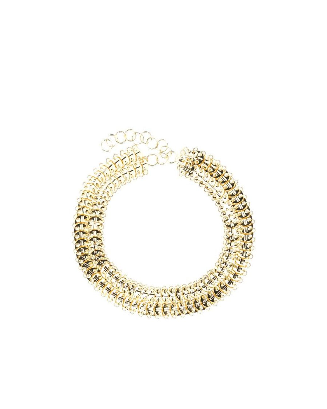 Rabanne Metallic Chain Linked Belt