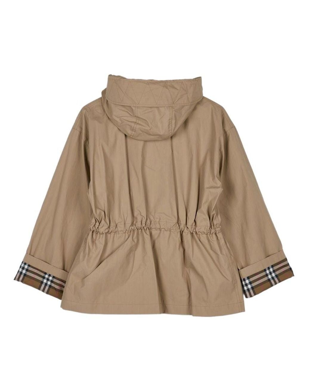 Burberry Natural Long-Sleeved Casual Jacket