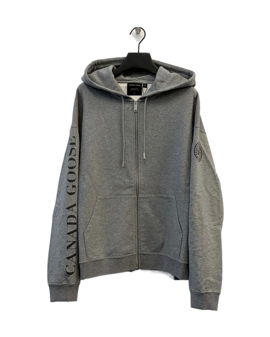 Canada Goose Gray Rove Full Zip Hoodie for men