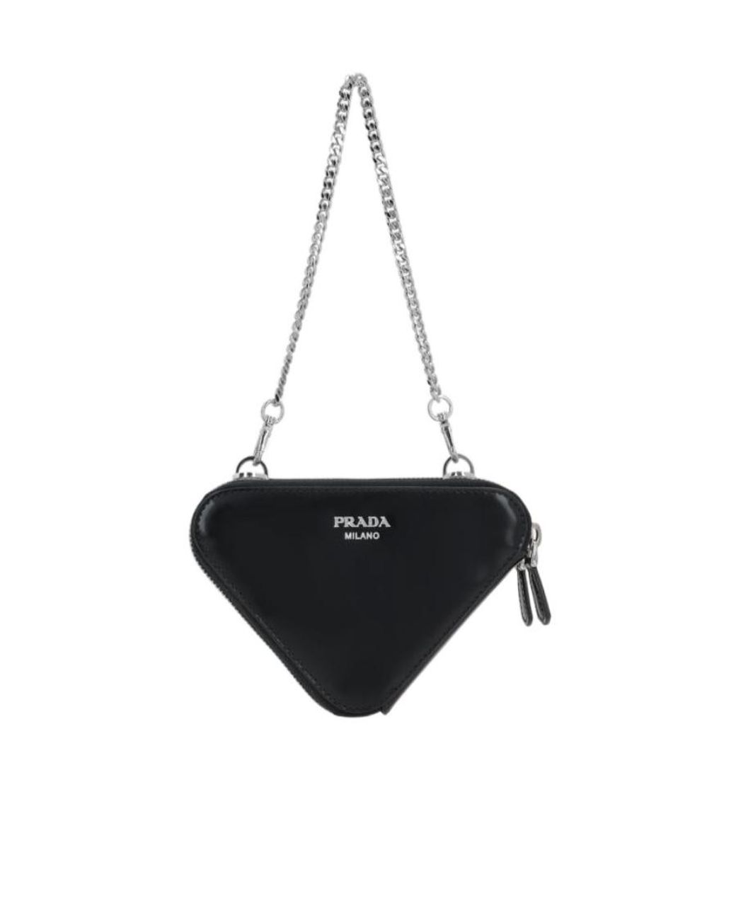 Prada Black Logo Shoulder Bag