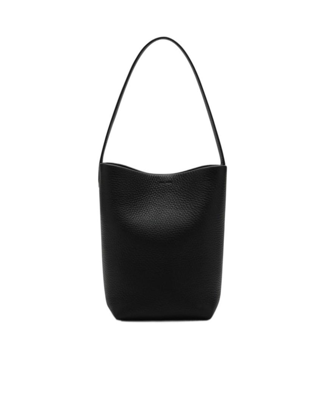 The Row Black Small N/S Park Tote Bag