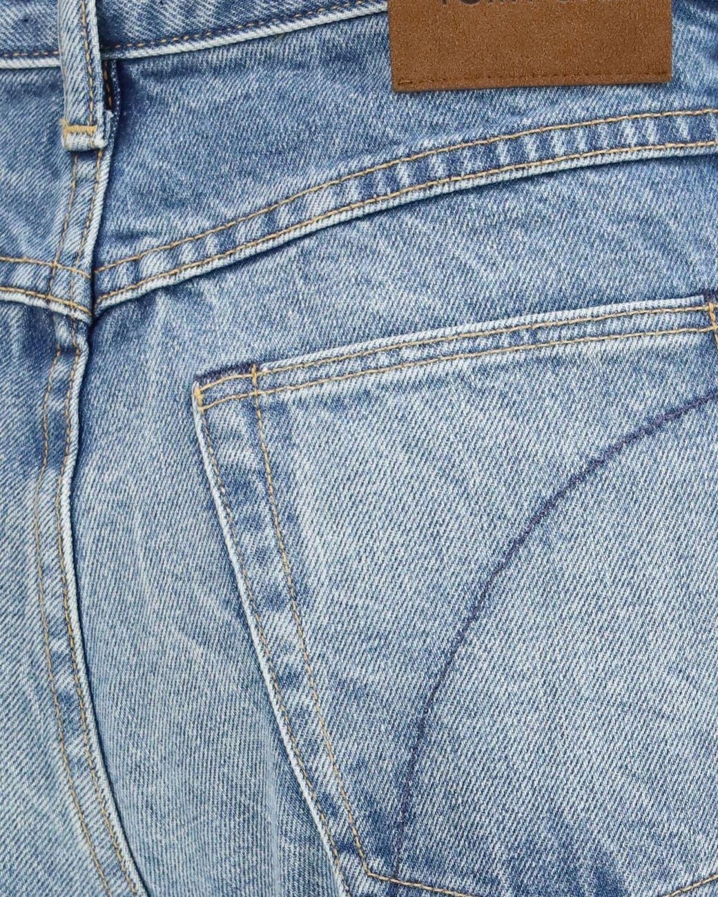 Tom Ford Blue Washed Slim-Fit Flared Jeans