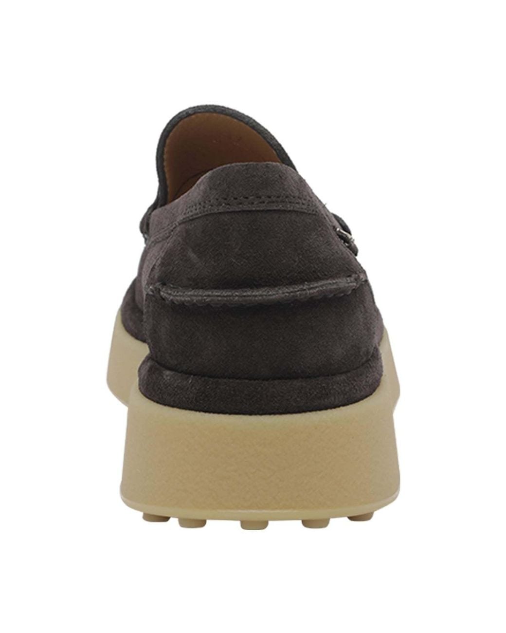 Tod's Black Platform Loafers