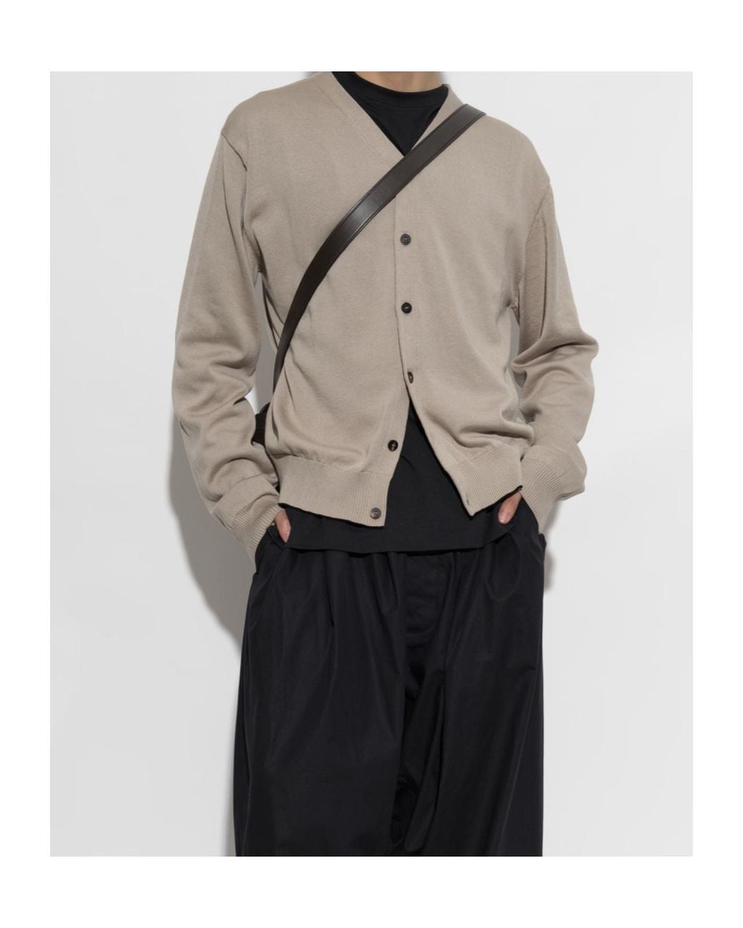Jacquemus Gray The Rio Cardigan for men