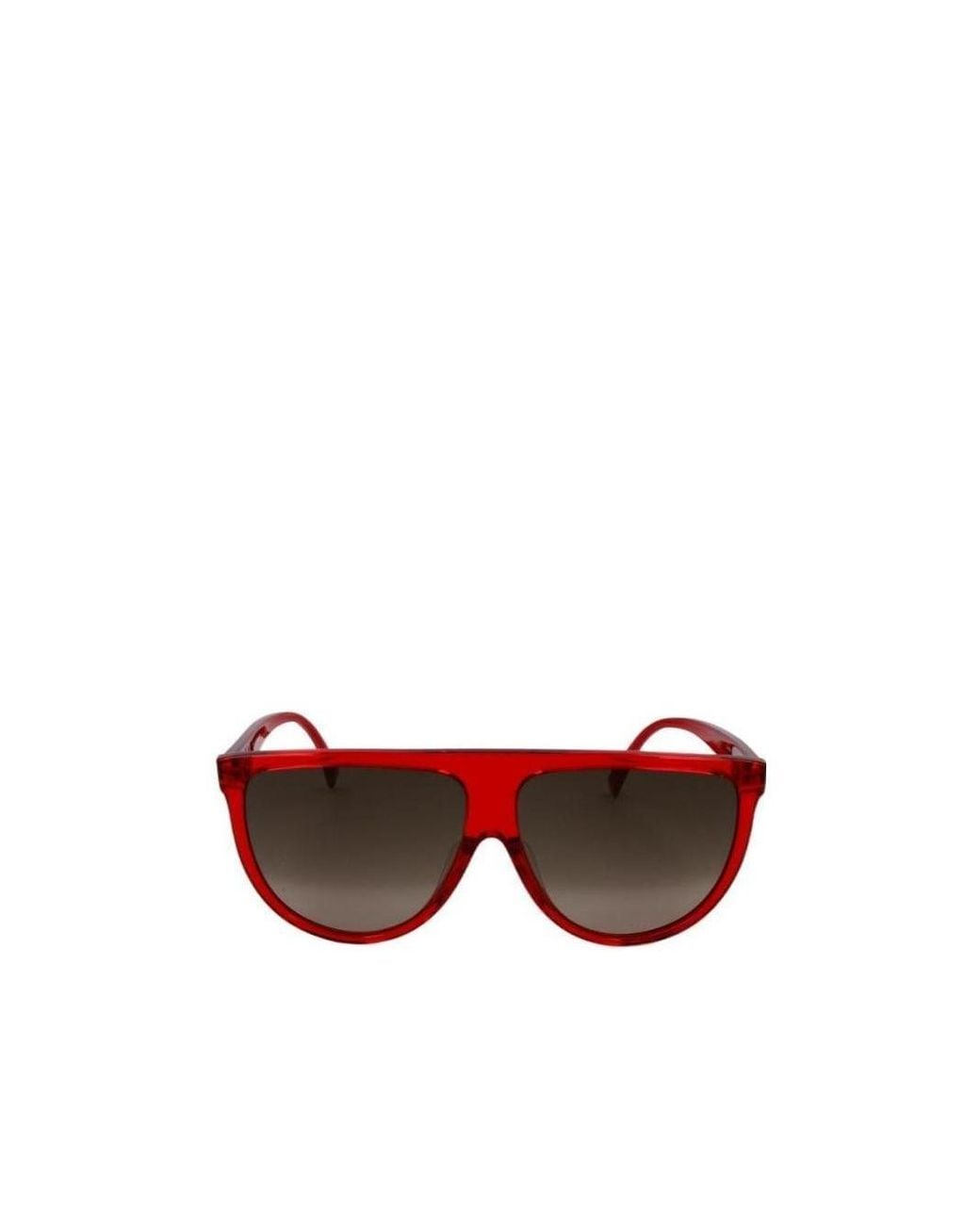 Céline Red Logo Logo Sunglasses