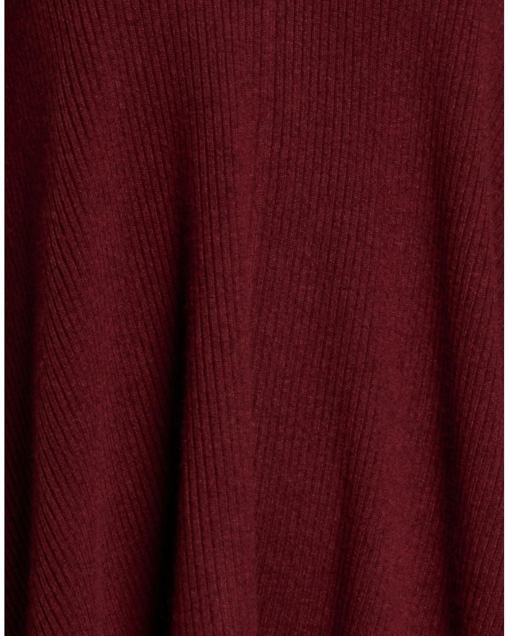 Max Mara Red Wool Shawl