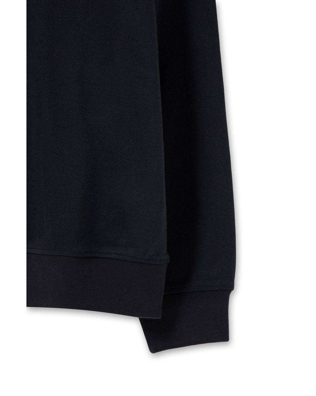 Wooyoungmi Black Long-Sleeved Sweater for men