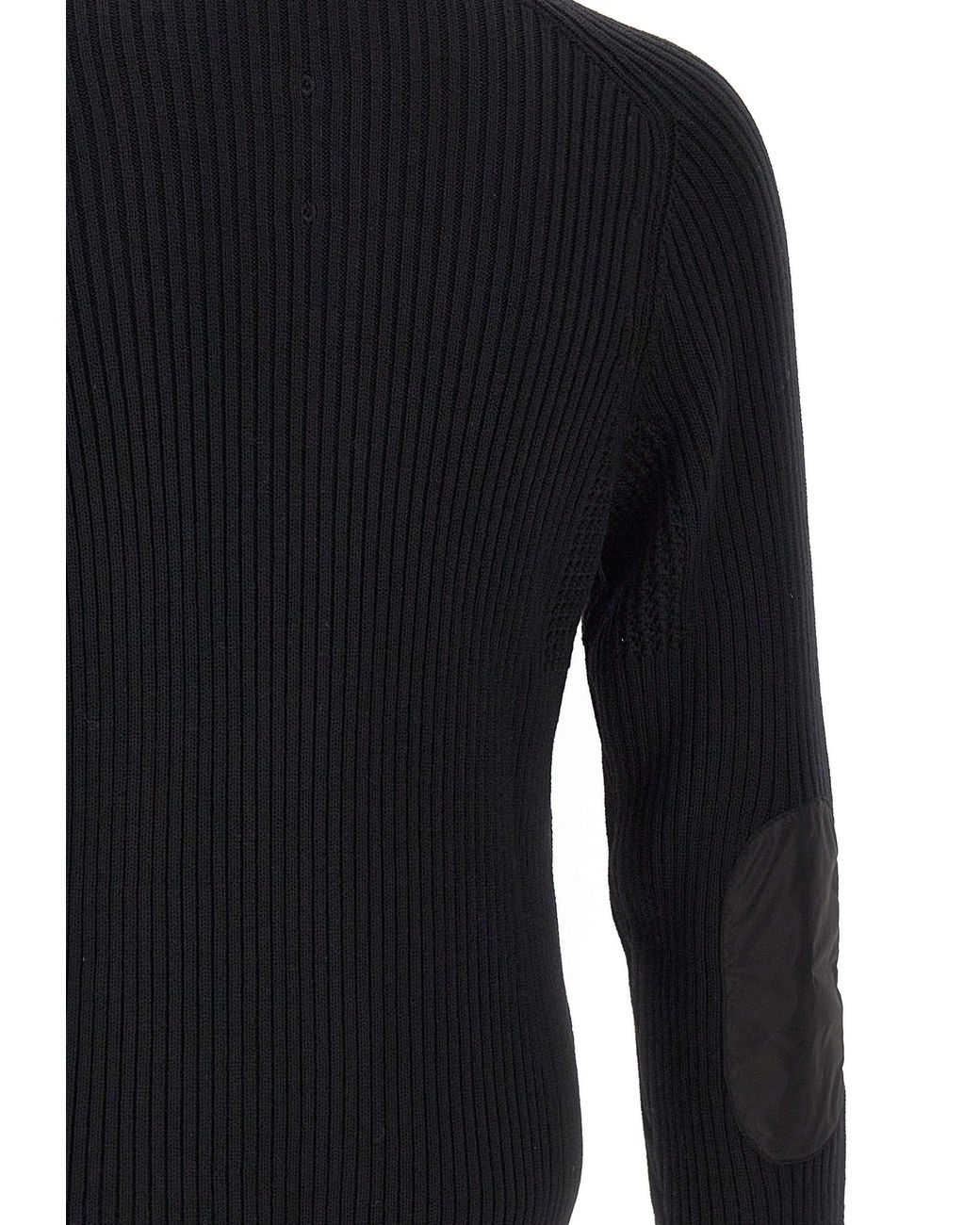 Premiata Blue Ribbed Zip-Up Cardigan for men