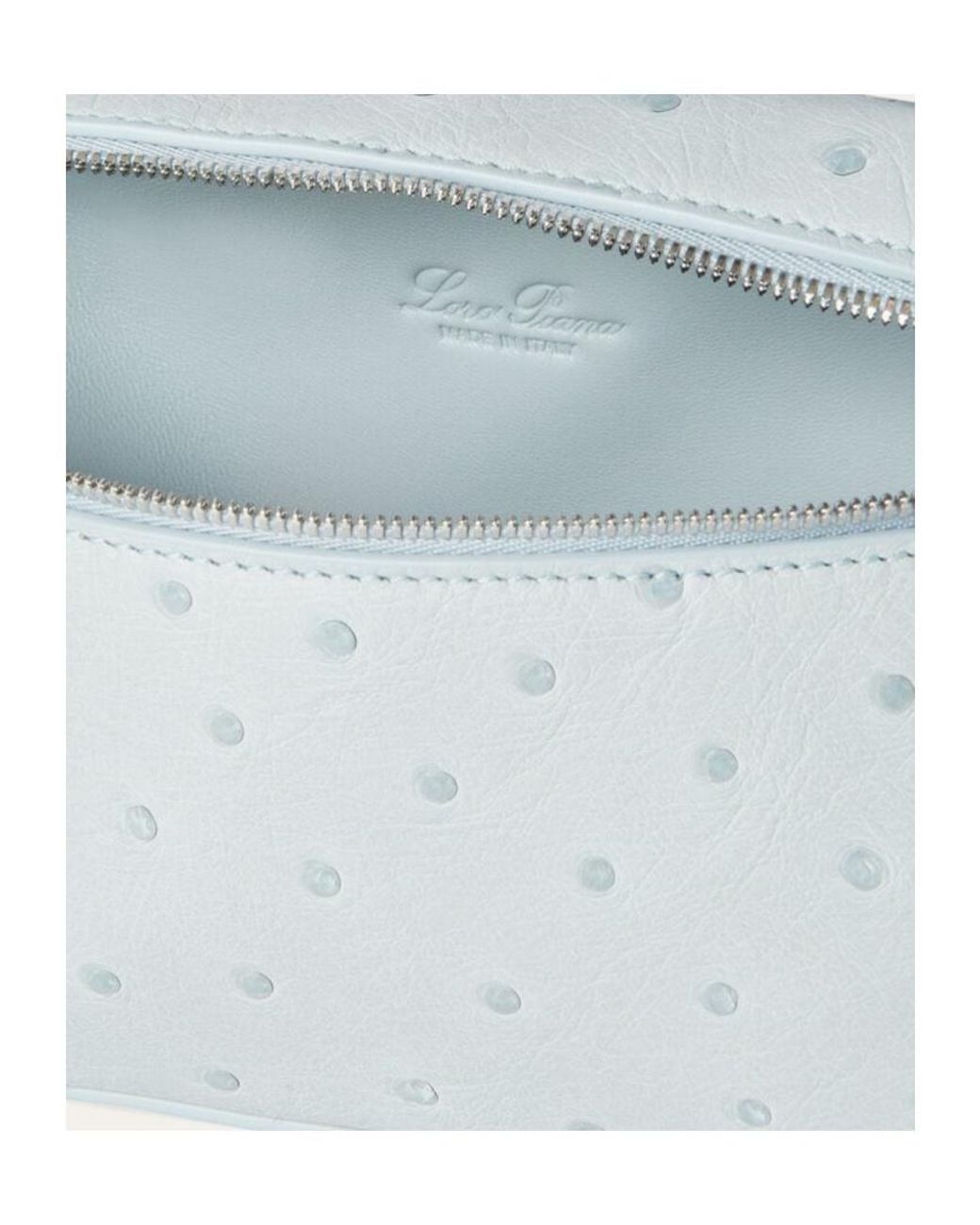 Loro Piana Blue Extra Shoulder Bag