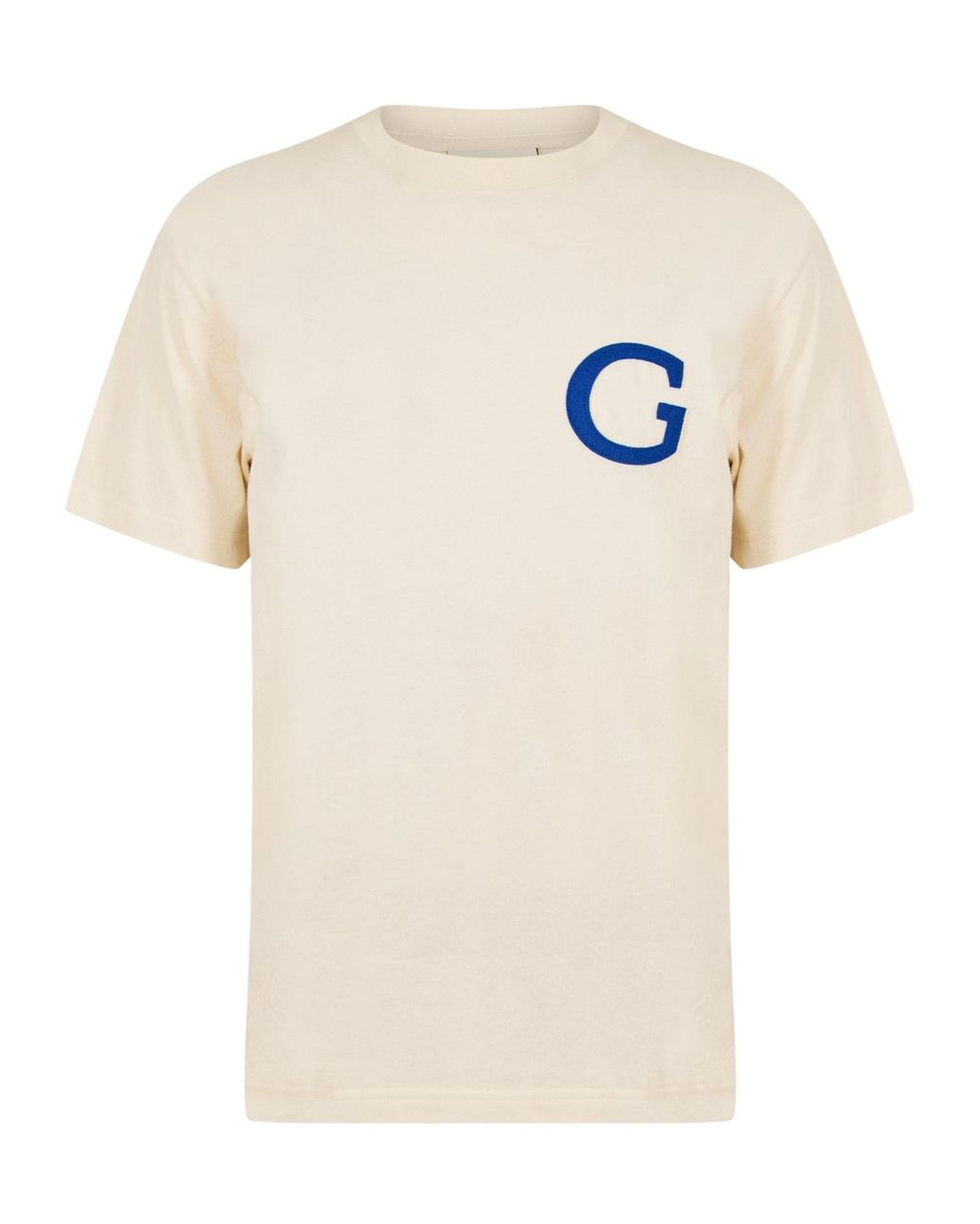 Gant White Logo Short Sleeve T-Shirt for men