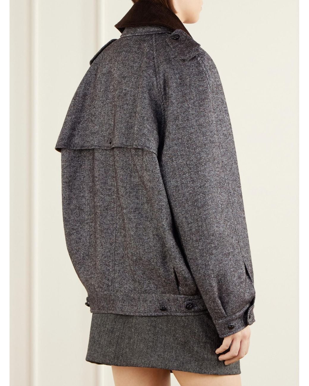 Blazé Milano Gray Minimalwool Jacket