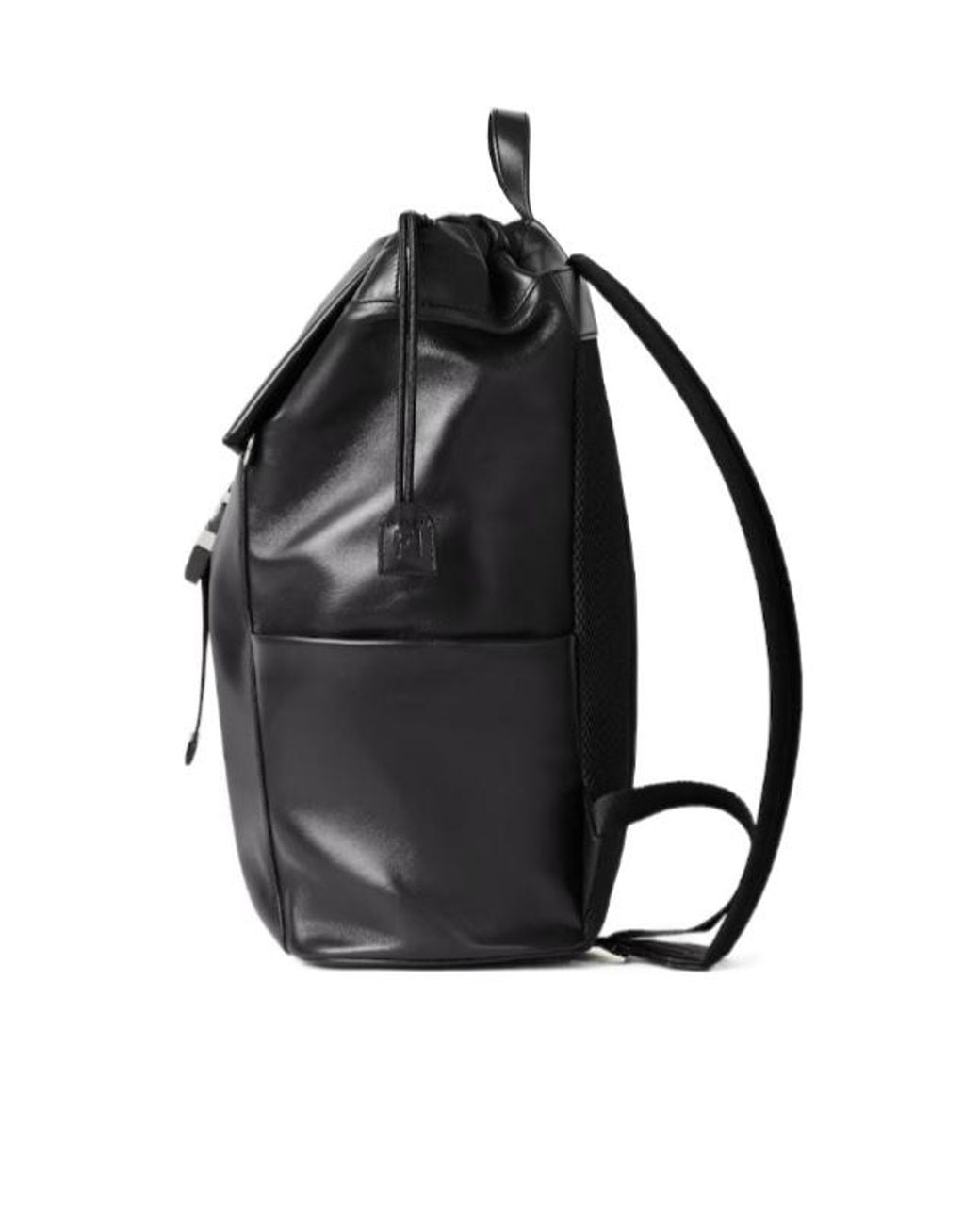 Fendi Black Flux Ff Buckle Backpack for men