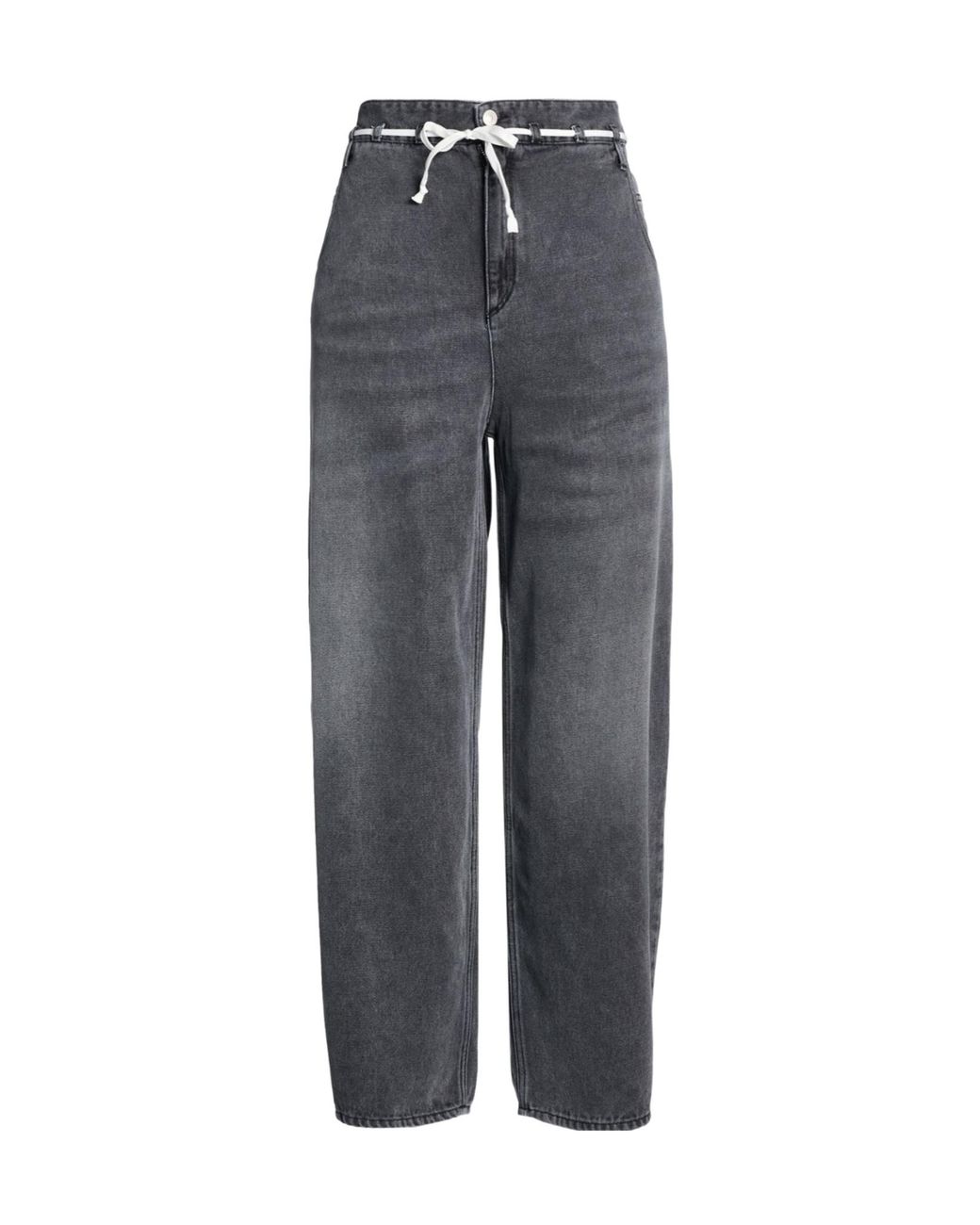 Isabel Marant Gray Solid Color Loose Trousers