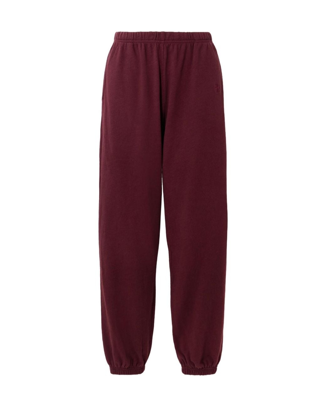ÉTERNE Purple Soft Cotton Sweatpants