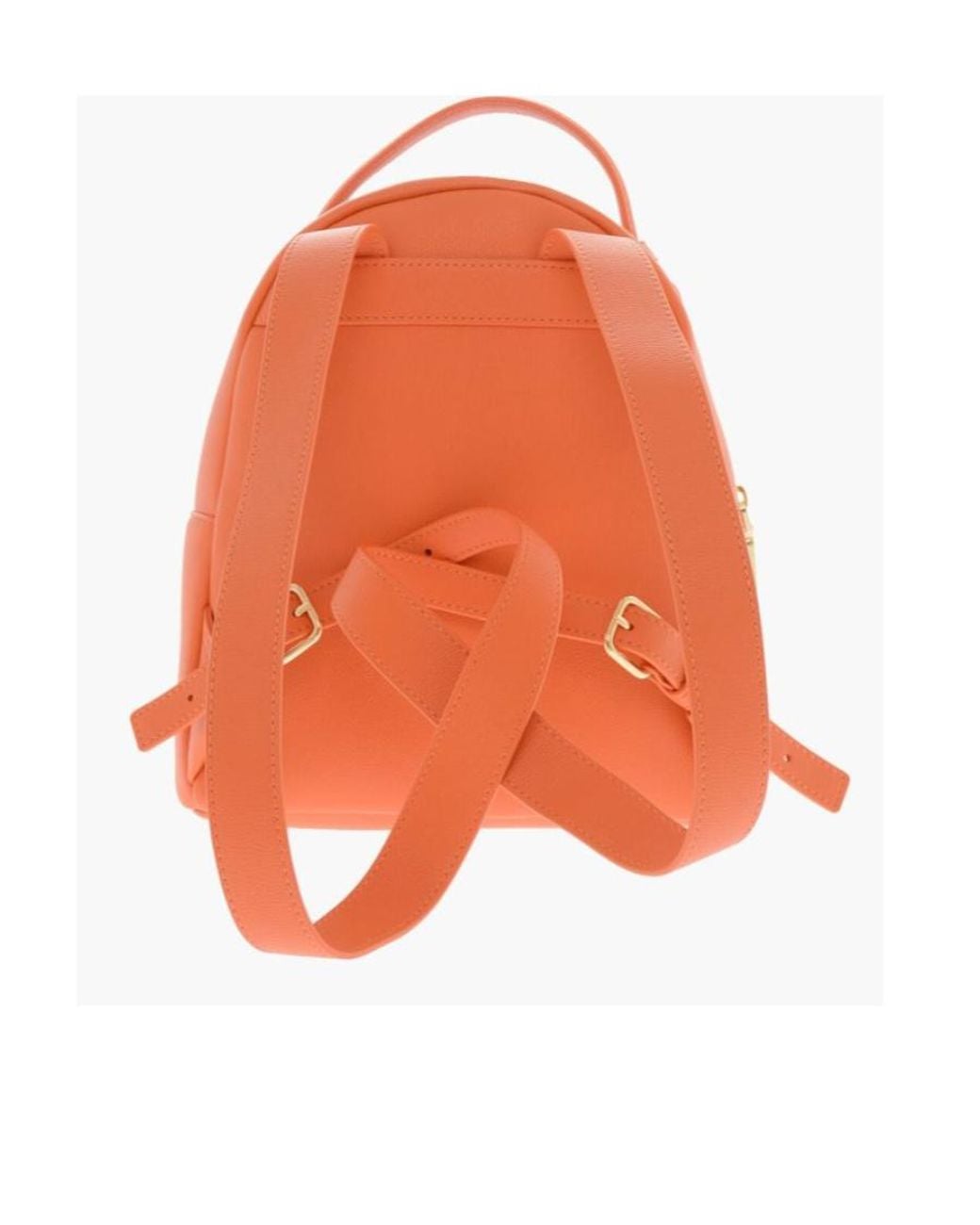Moschino Orange Logo Backpack
