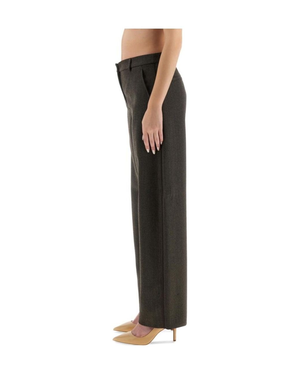 Moschino Black Jeans Wide Leg Pants