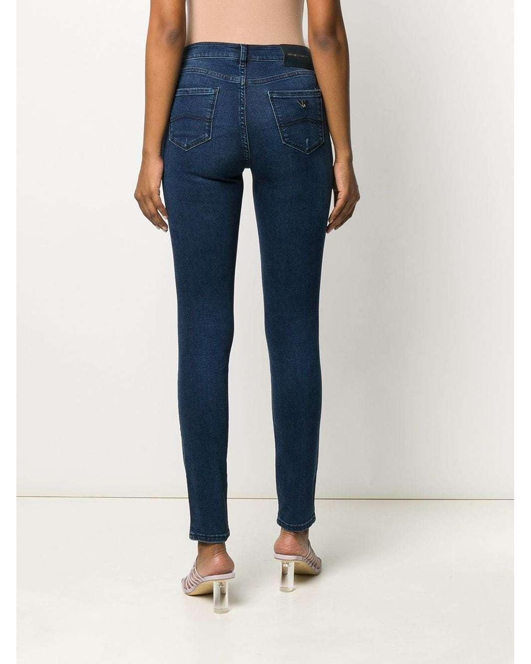 Emporio Armani Blue Tight Jeans