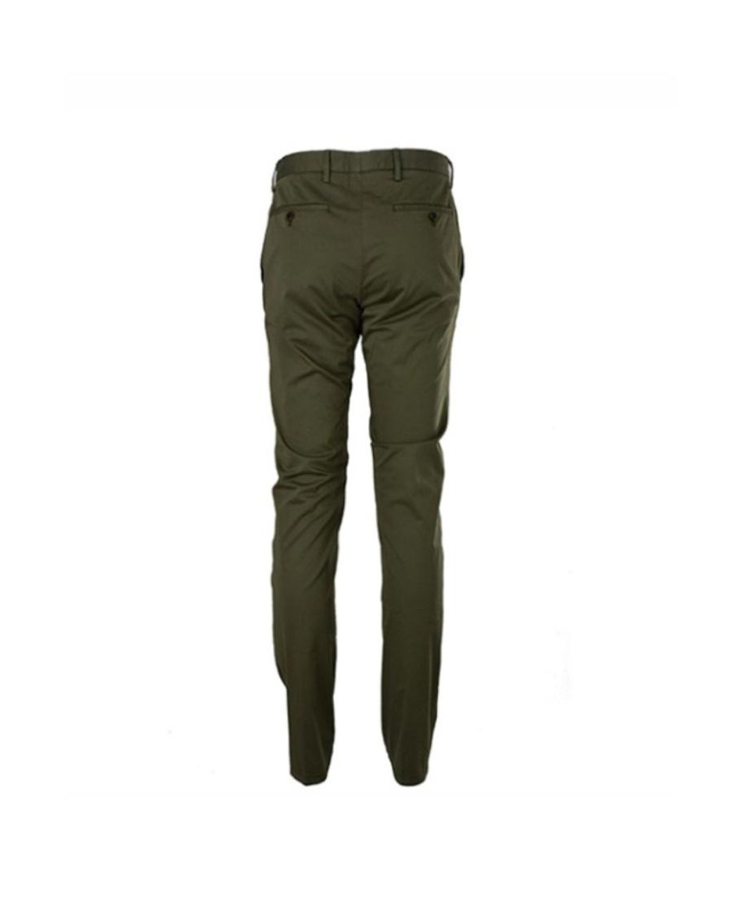 Zegna Green Belt-Loop Casual Pants for men