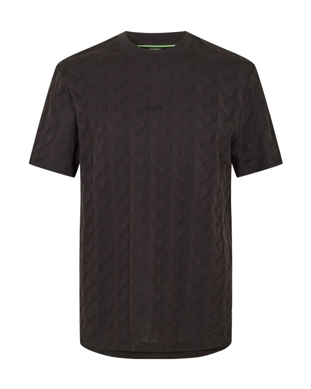 Boss Black Solid Color T-Shirt for men