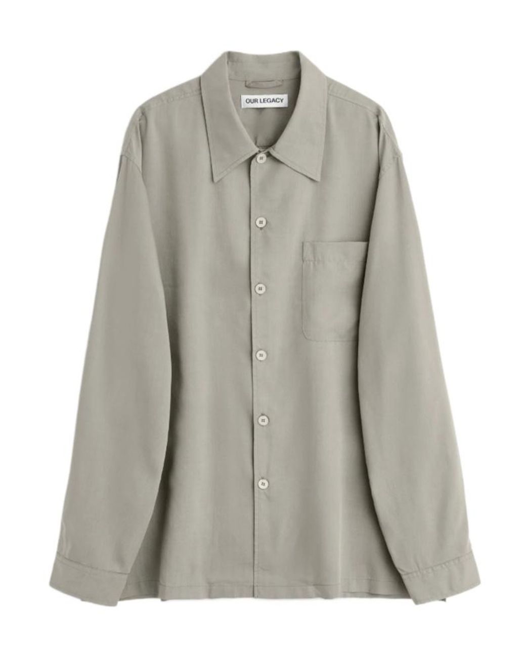 Our Legacy Gray Every Relaxed Fit Shirt for men