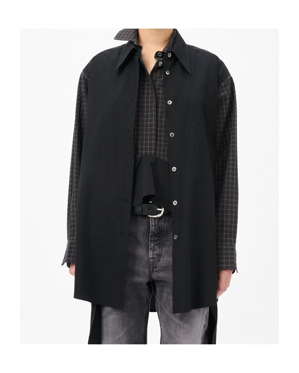 Our Legacy Black Girdle Shirt