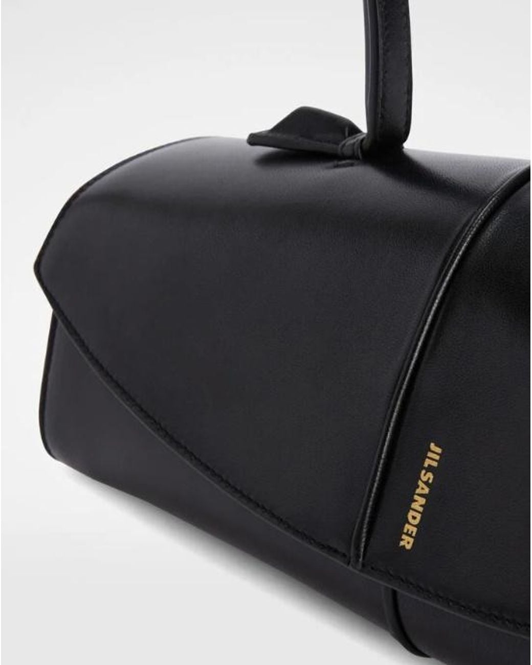 Jil Sander Black Linea Shoulder Bag