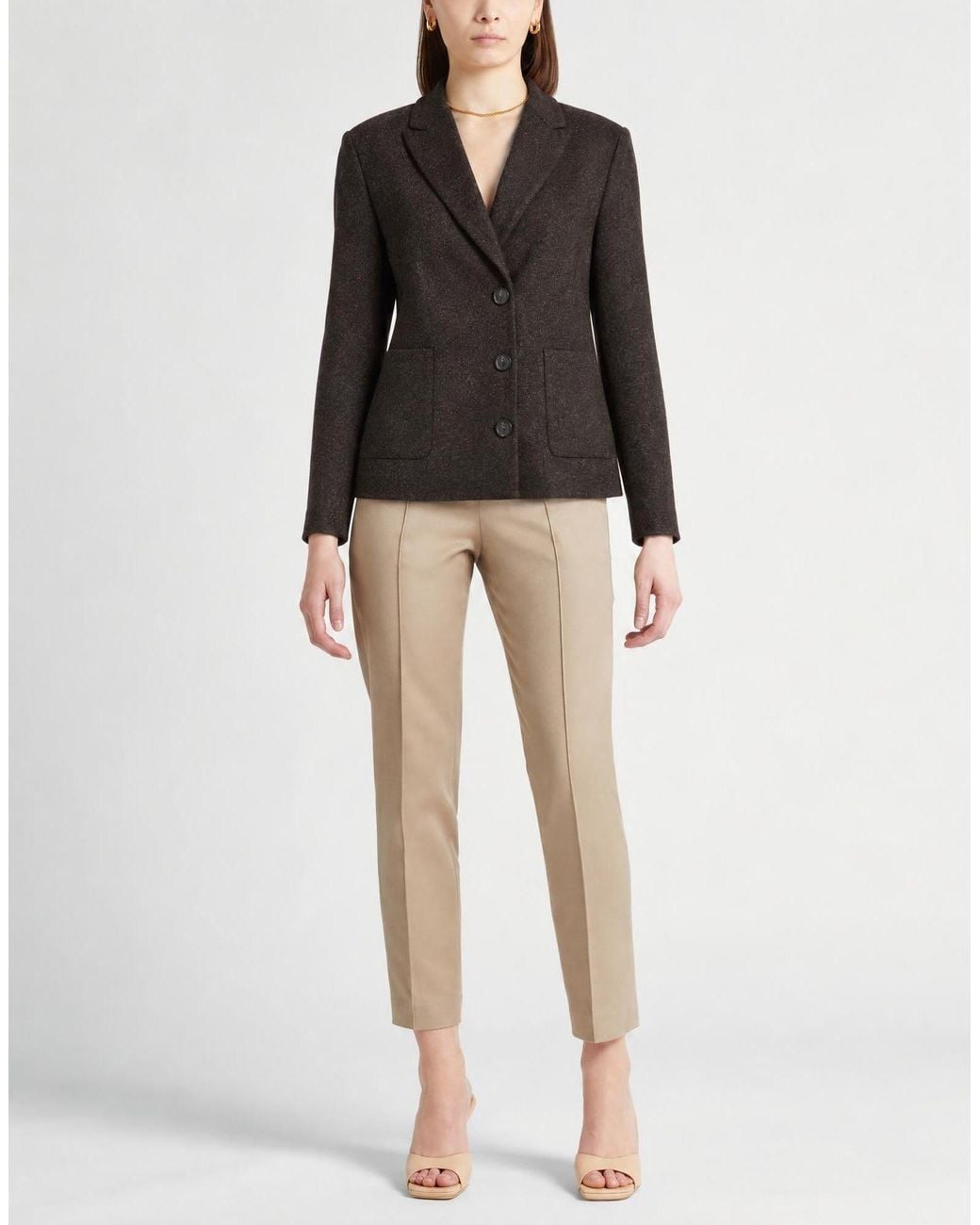 Max Mara Black Long Single- Blazer