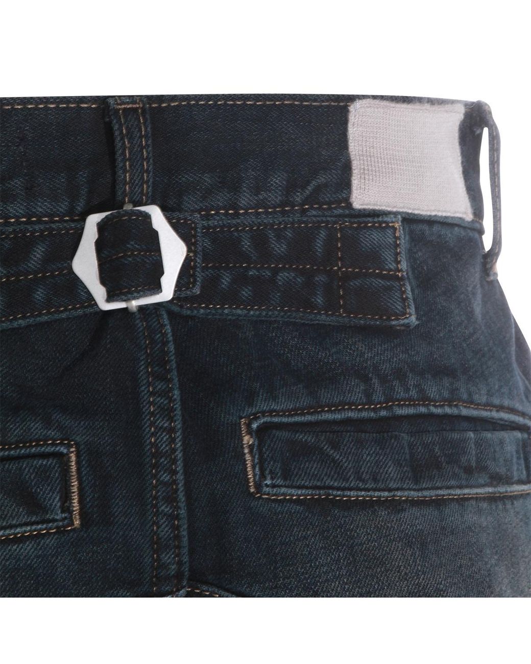 AYA MUSE Blue Straight Leg Jeans