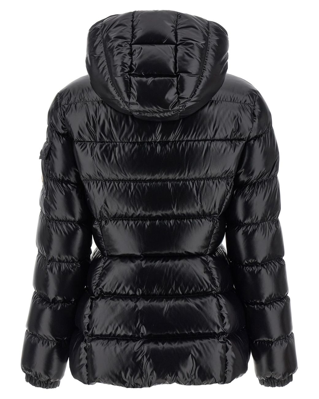 Moncler Black Barante Hooded Short Down Jacket