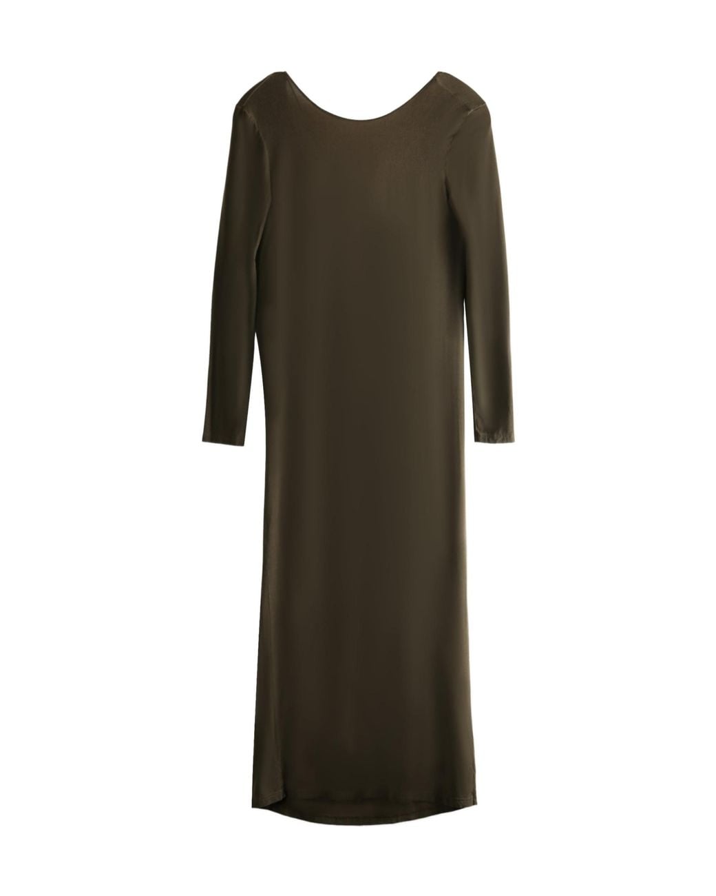 Uma Wang Green Long Sleeve Dress