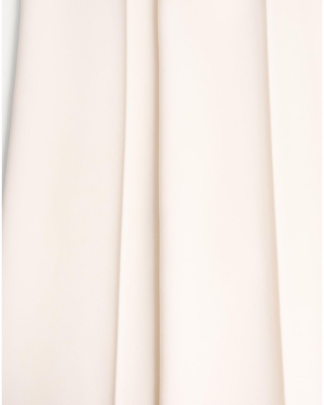 Valentino White Pleat Detailed Wide Leg Pants for men