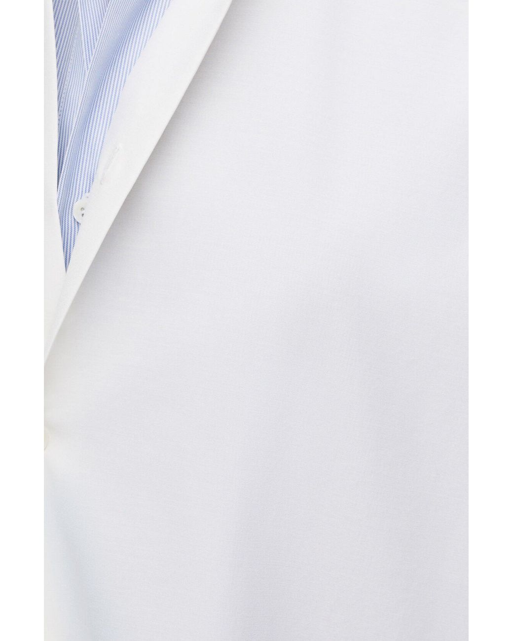 Loewe White Double Layered Shirt Dress