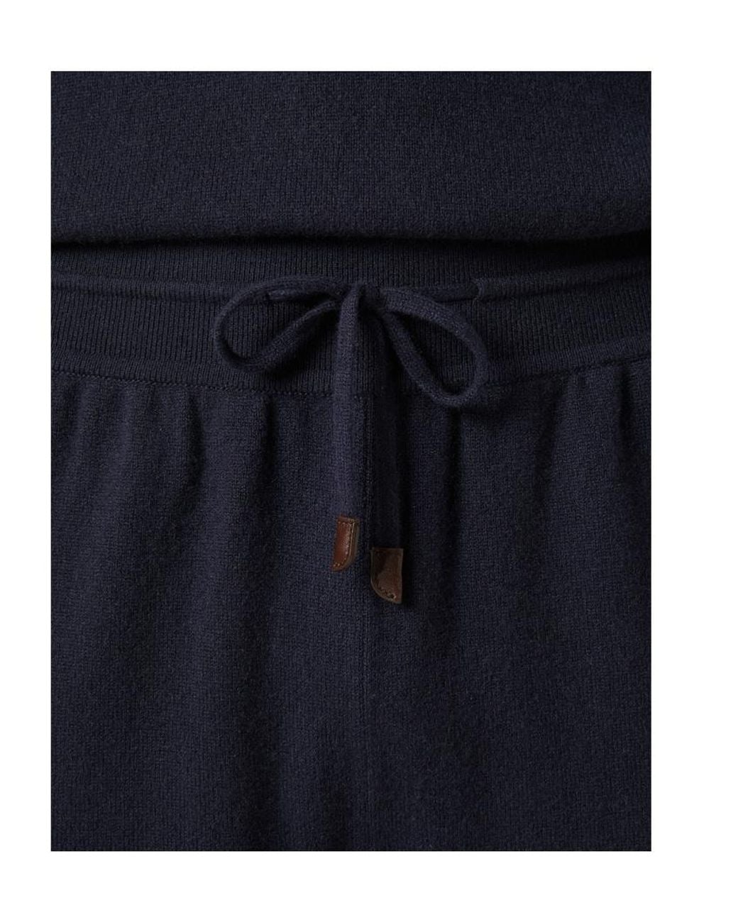 Loro Piana Blue Merano Trousers for men