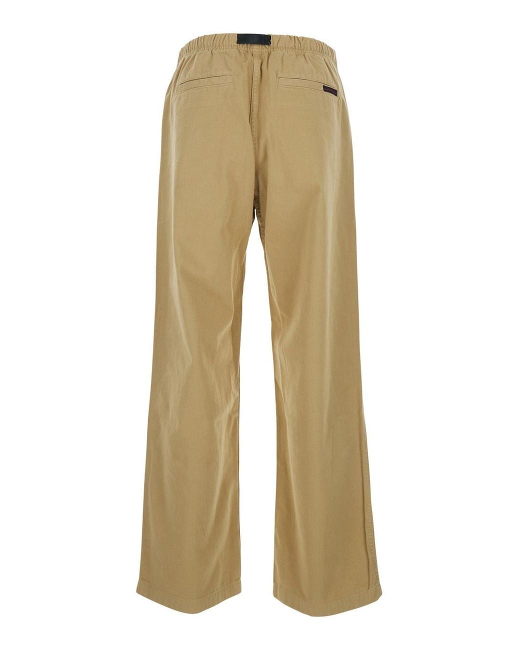 Gramicci Natural Elasticated Belted Pants for men