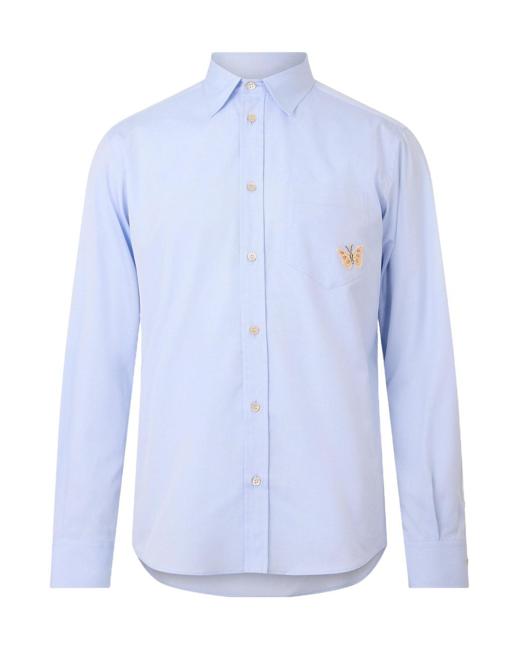 Valentino Blue Buttondown Shirt for men